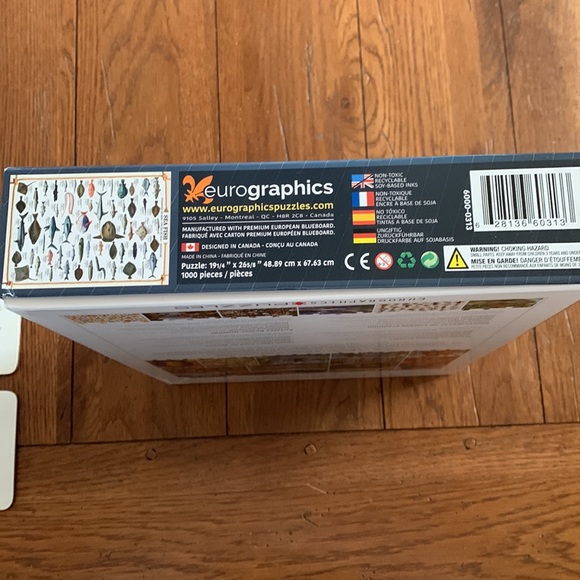 Eurographics Sea Fish 1,000 piece jigsaw puzzle - Picture 4 of 4